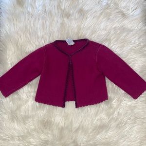 Baby Gap Purple Cardigan
